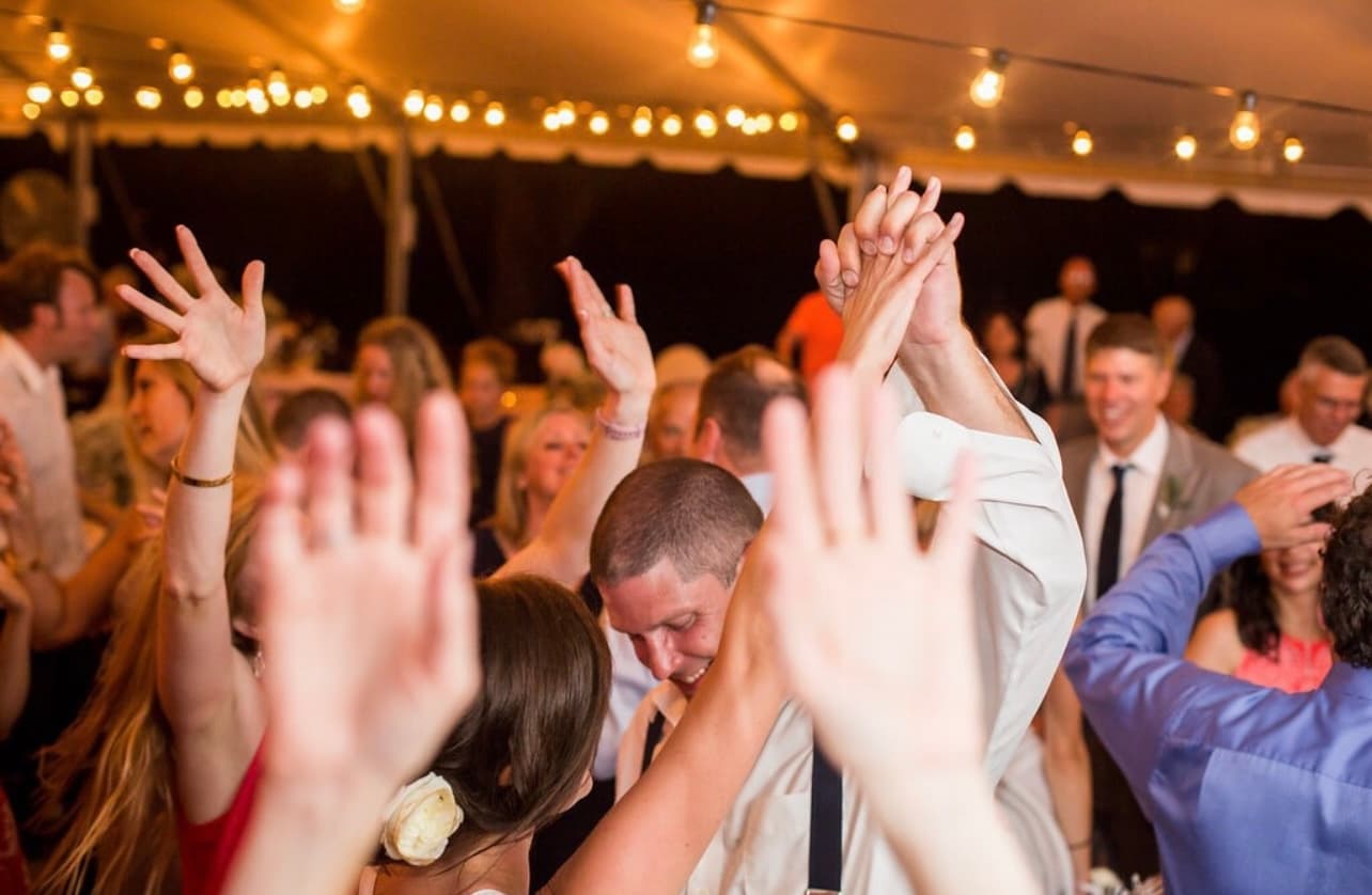 Reception dance celebration