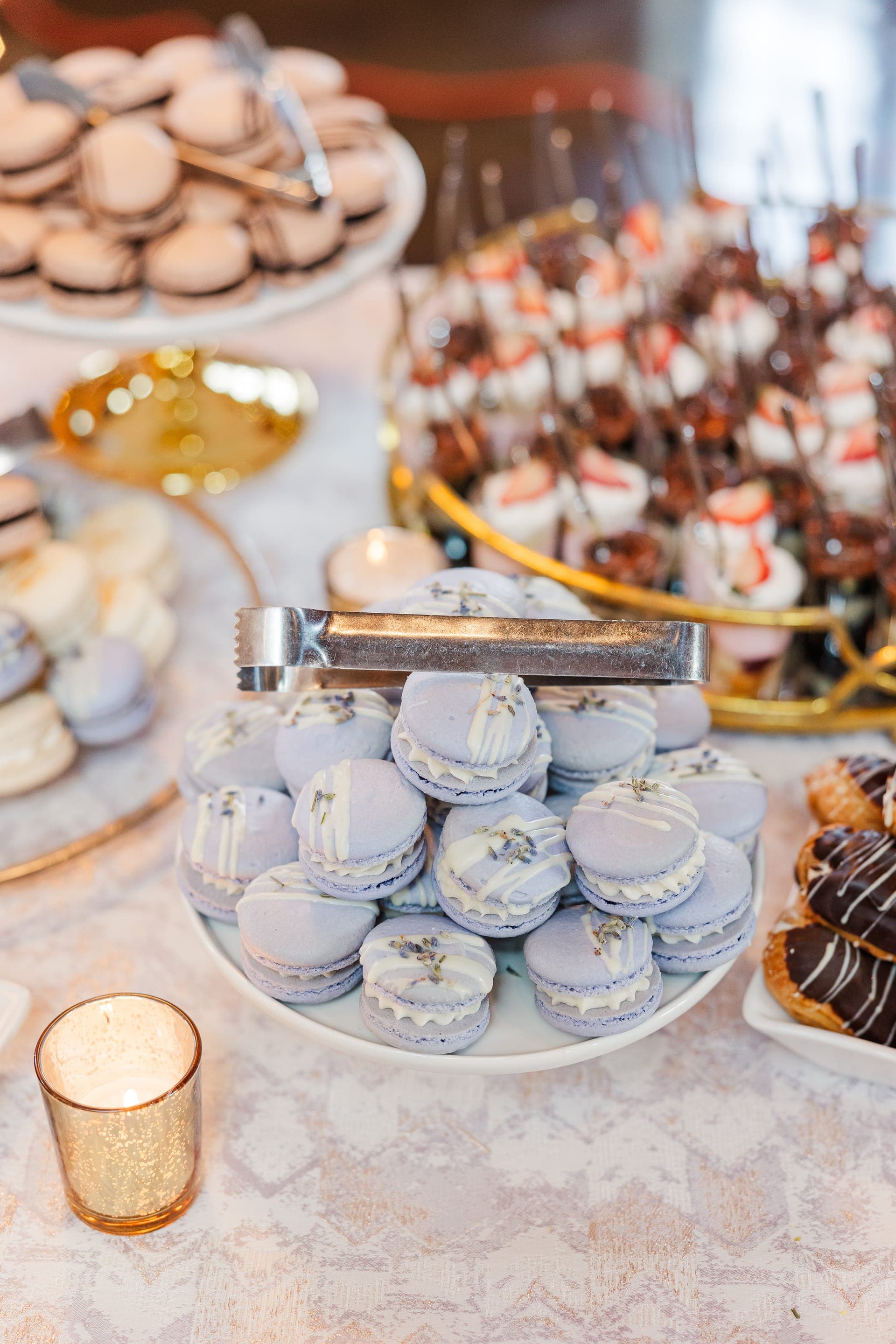 Reception dessert display